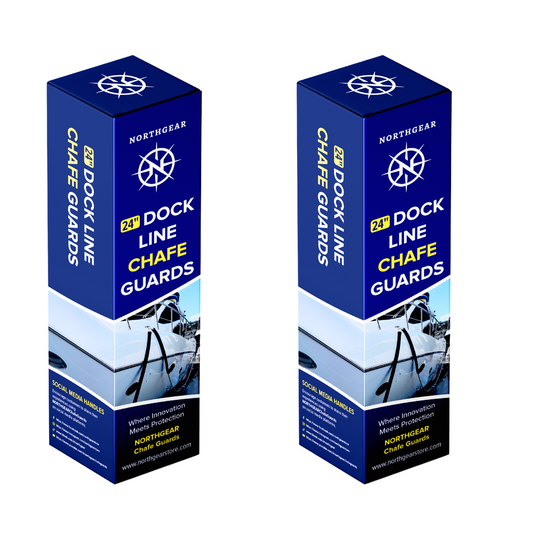 24" Navy Chafe Guards - 2 Pack Bundle