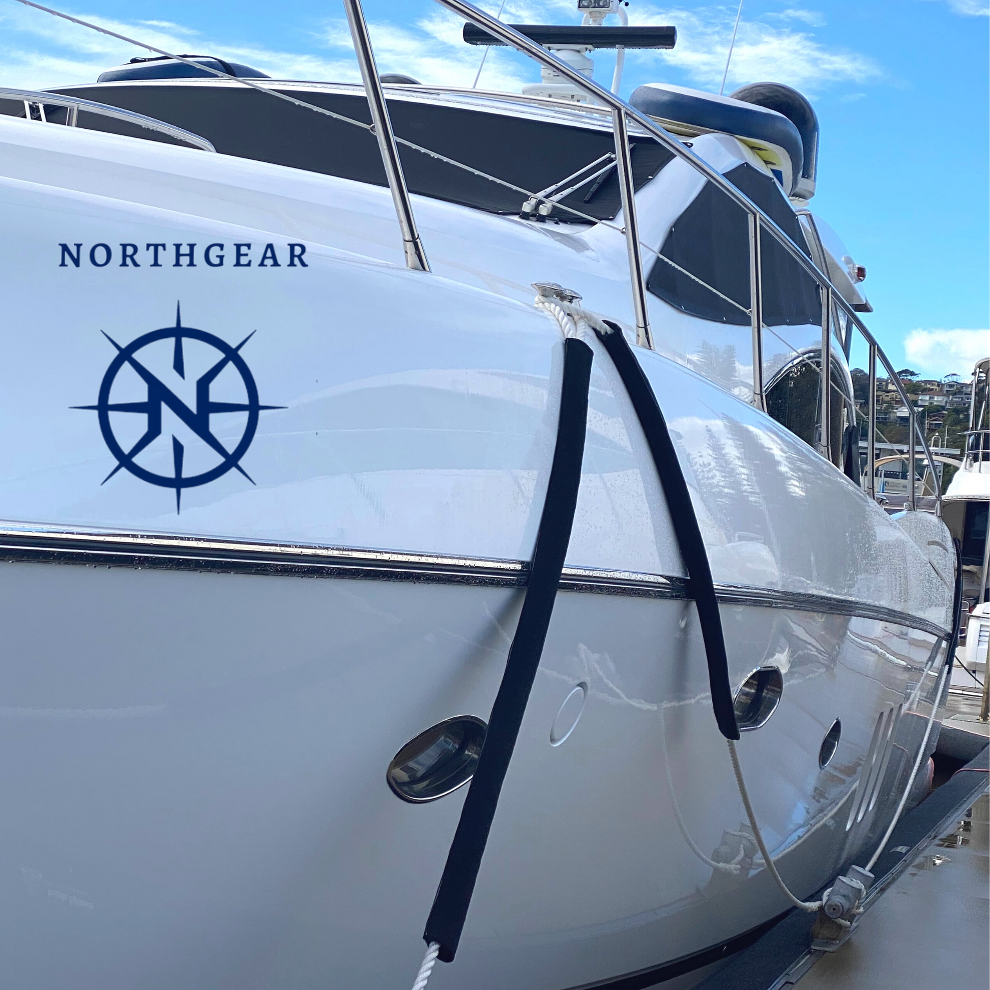 boat dock line chafe guard-northgear
