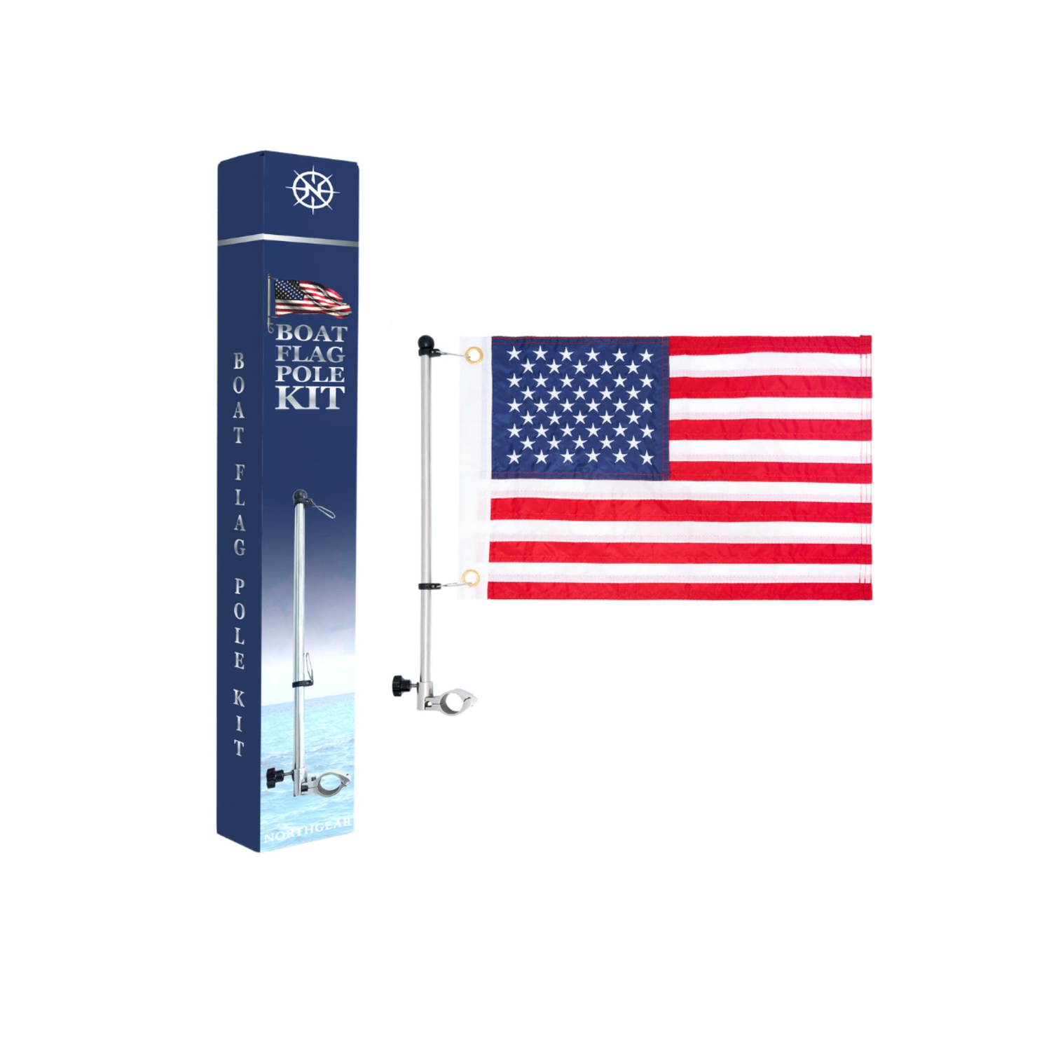 BOAT FLAG POLE KIT