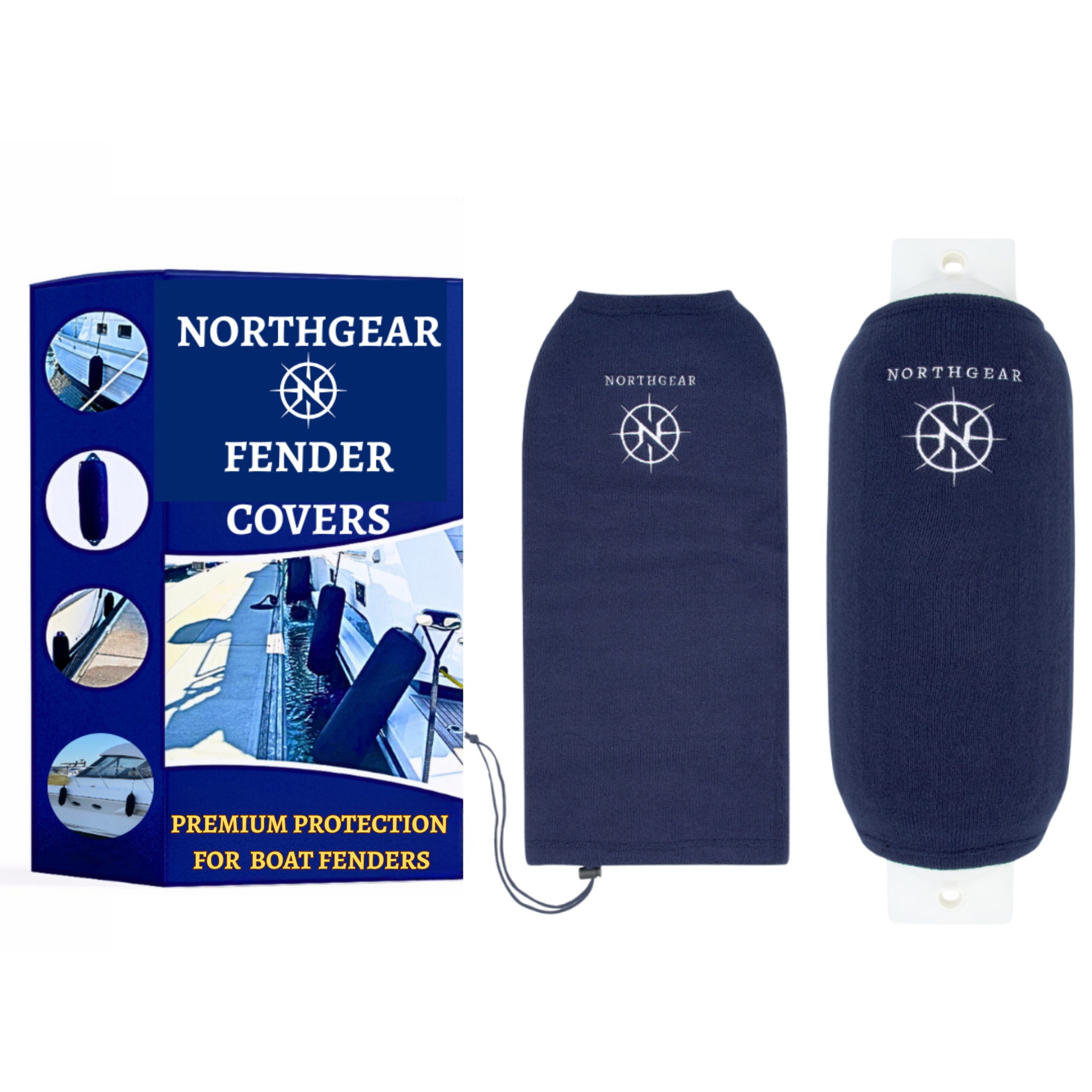 Boat fender covers 