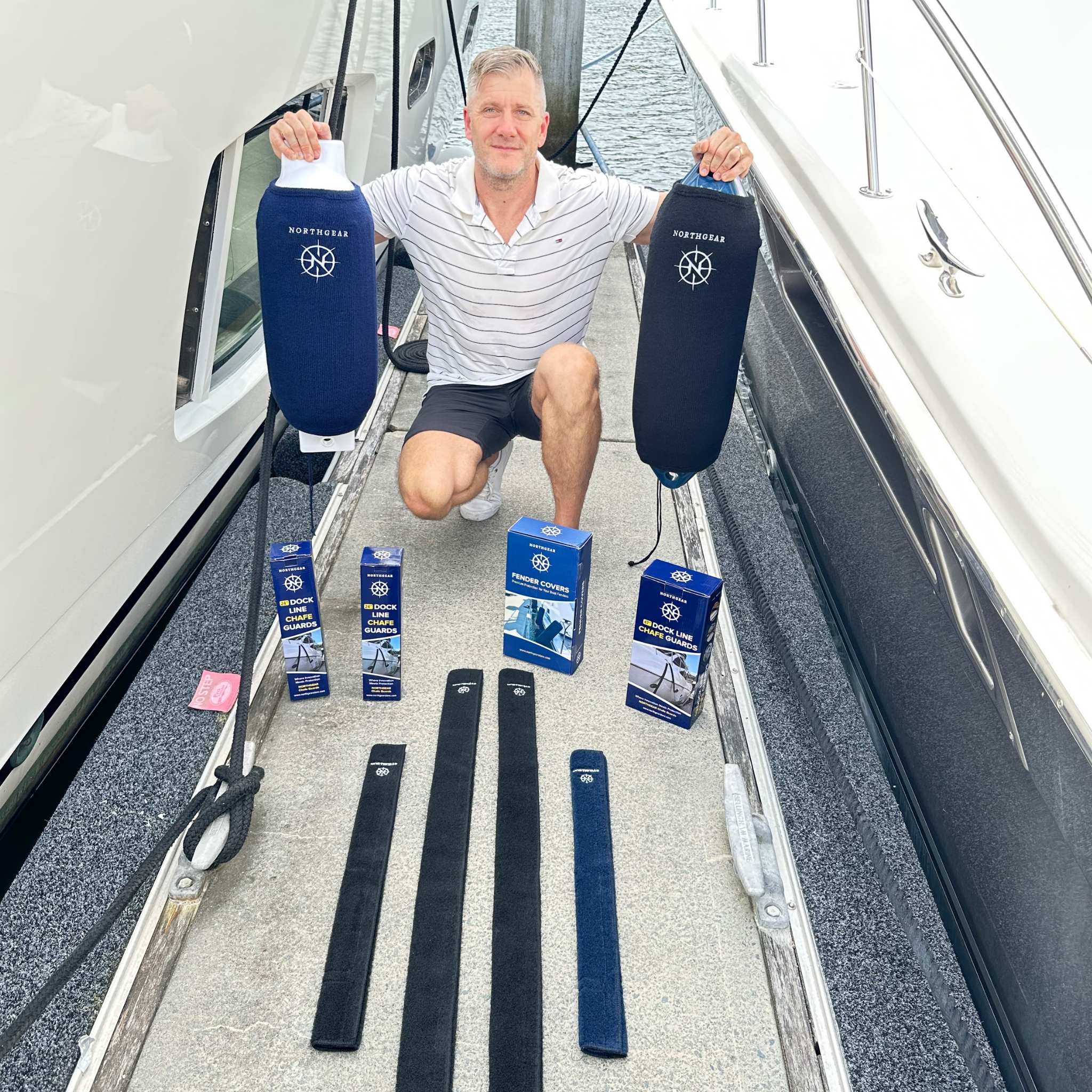 Boat fender covers 