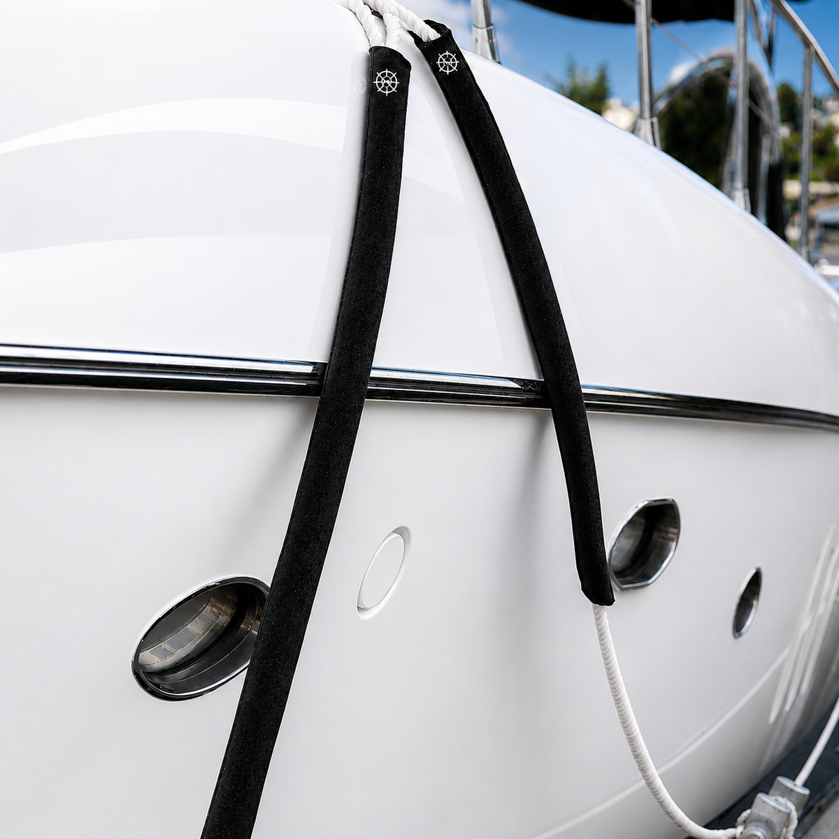 NORTHGEAR® Premium Non-Slip Dock Line Chafe Guards (4 Pack)