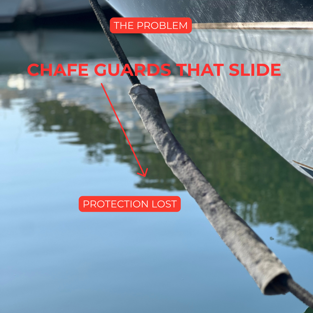 NORTHGEAR® Premium Non-Slip Dock Line Chafe Guards (4 Pack)