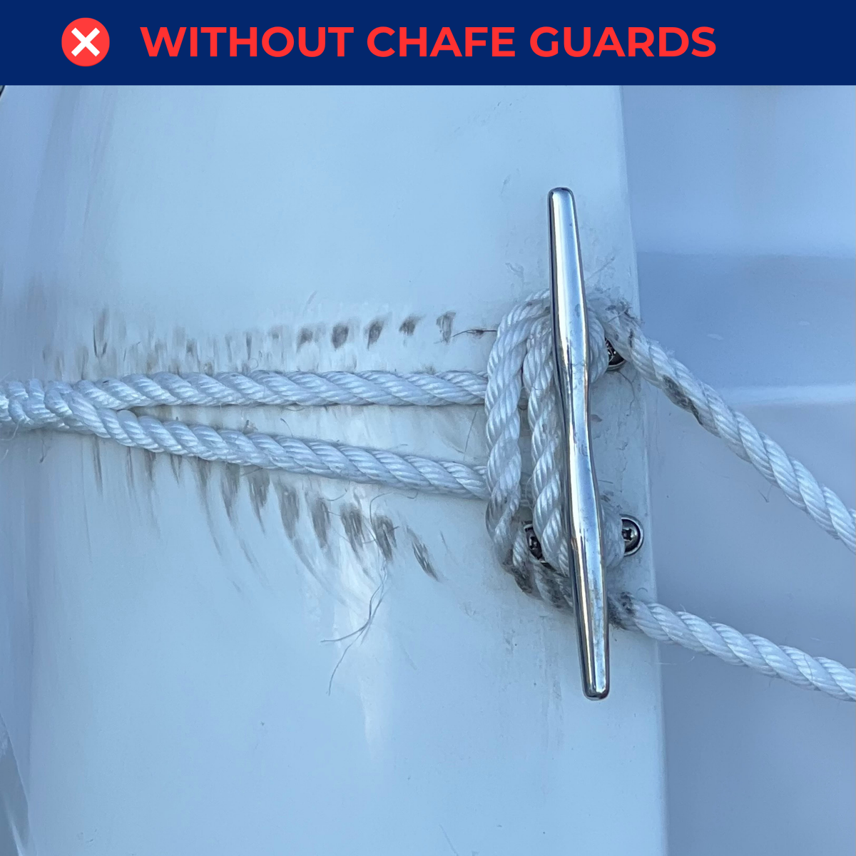 NORTHGEAR® Premium Non-Slip Dock Line Chafe Guards (4 Pack)