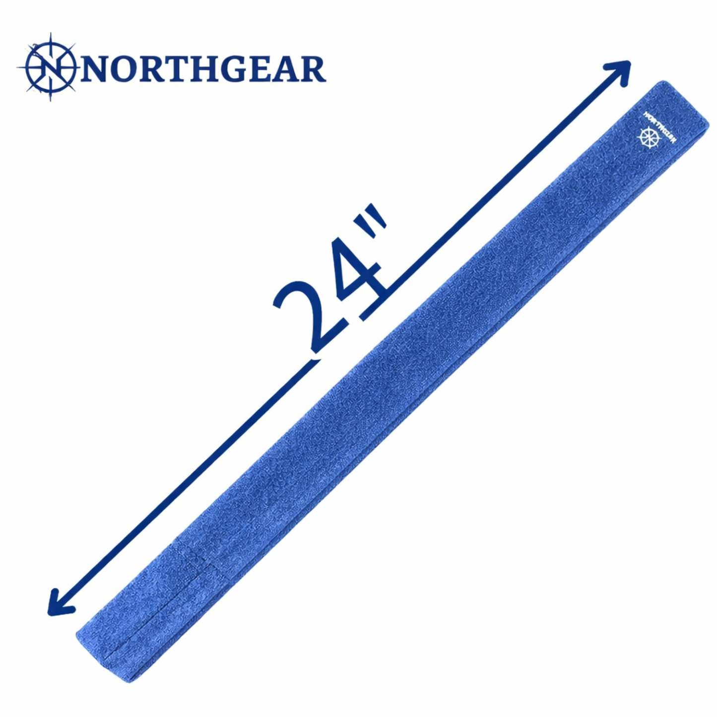 northgear 24 inch navy chafe guard provides reliable protection against abrasion wear and damage for secure and long lasting marine docking use