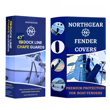 northgear 47 inch dock line chafe guards and fender covers provide premium protection against wear impact and abrasion for reliable marine performance