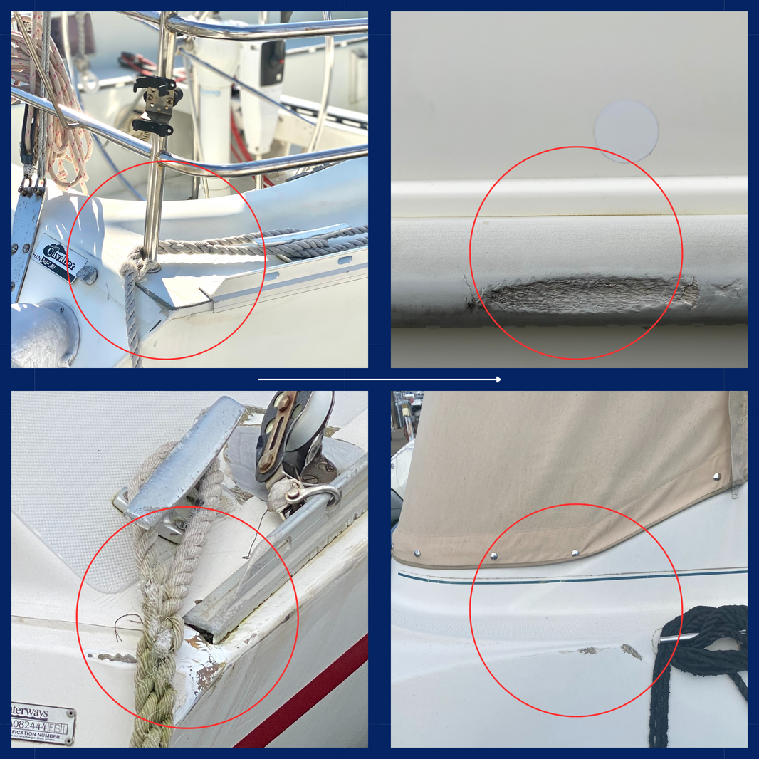 Chafe Pro Line Protector BOAT DOCK LINE CHAFE GUARDS – Northgear Chafe Guards